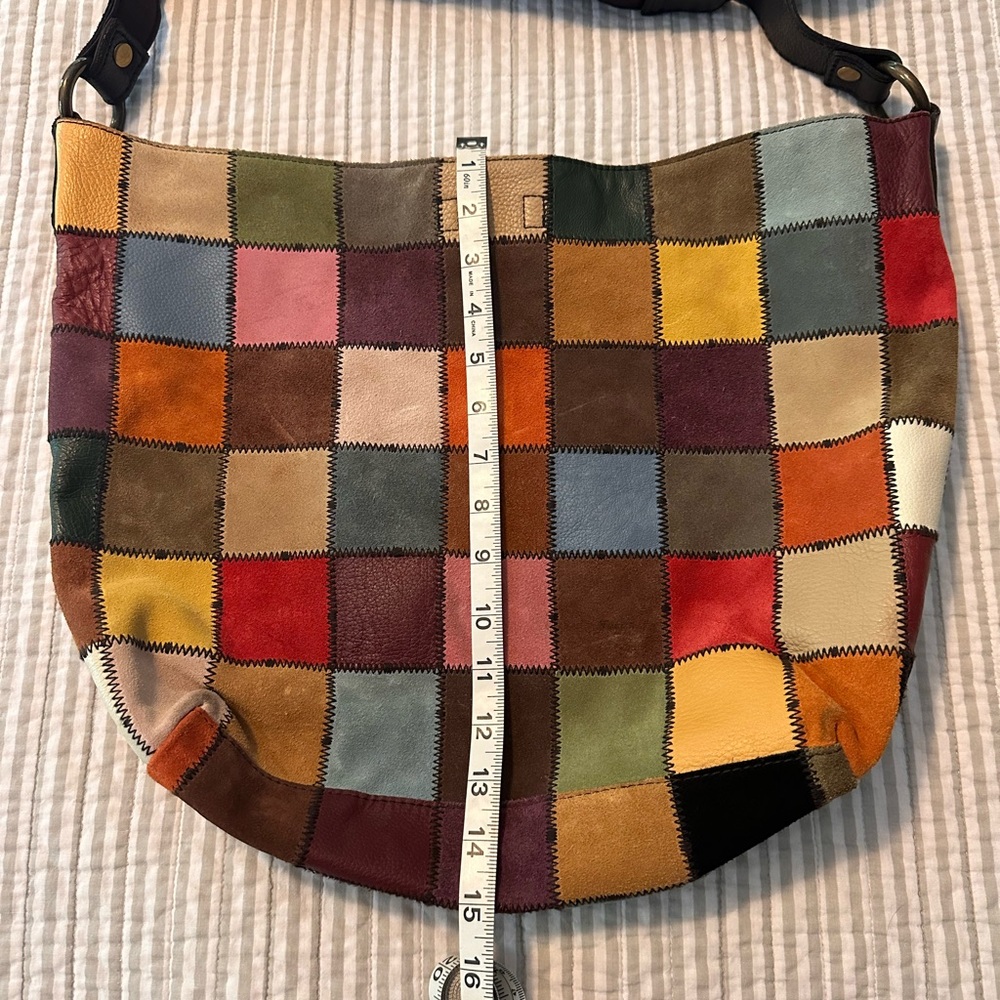 Lucky Brand patchwork boho purse vintage